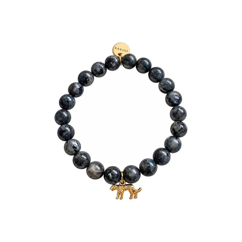 inrosa Edelsteinarmband Modell 'Laia' grau